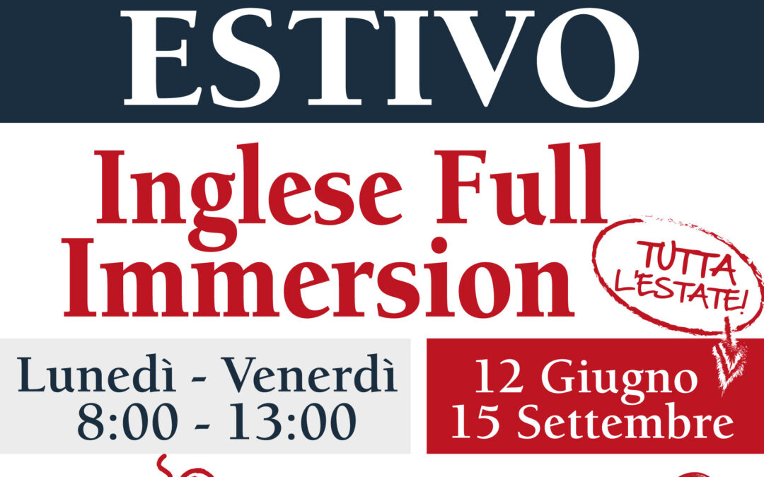 Campi estivi per i ragazzi!